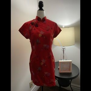 STUNNING AUTHENTIC CHINESE SILK DRESS